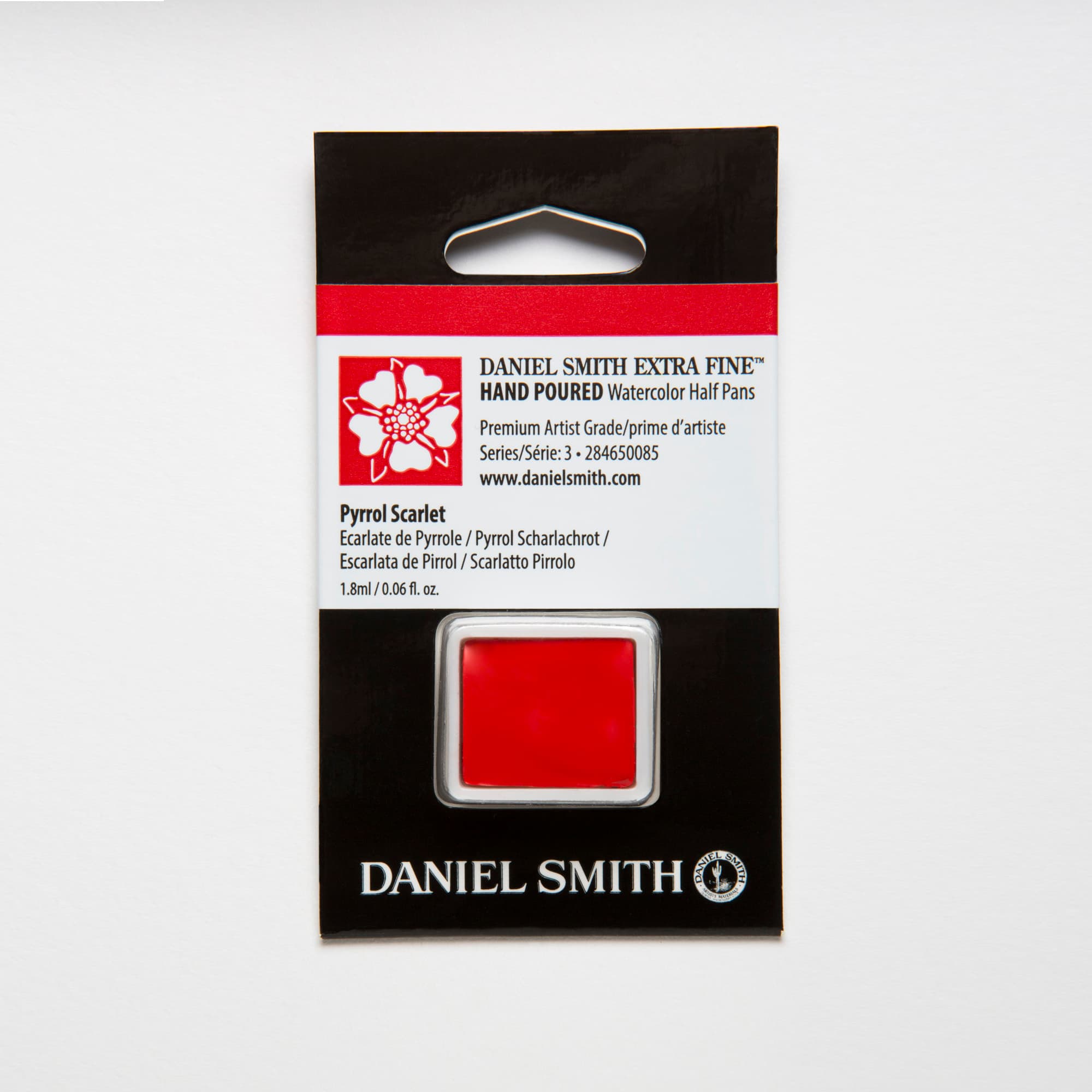 DANIEL SMITH Watercolor Half Pans Pyrrol Scarlet