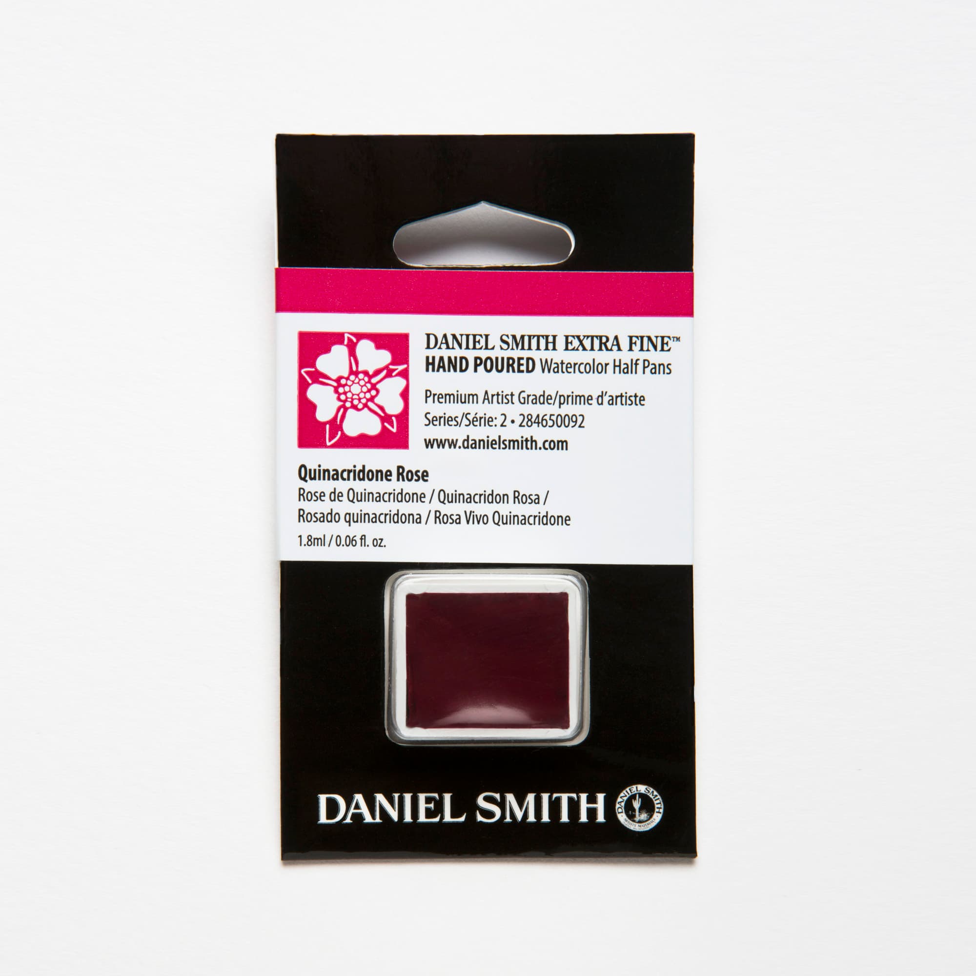 DANIEL SMITH Watercolor Half Pans Quinacridone Rose