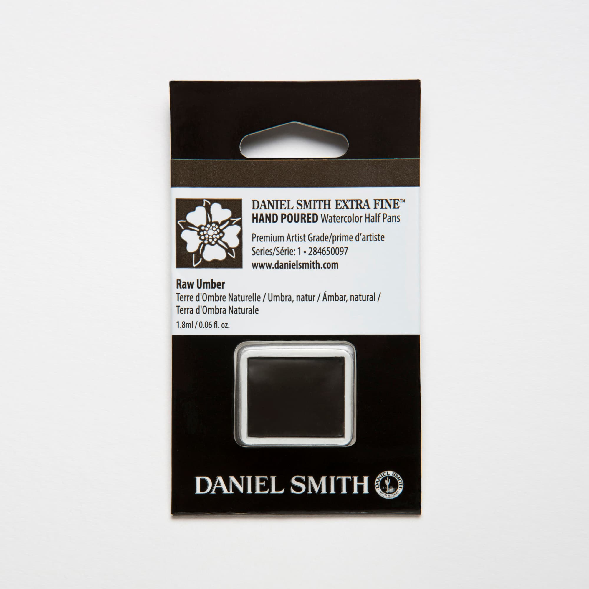 DANIEL SMITH Watercolor Half Pans Raw Umber