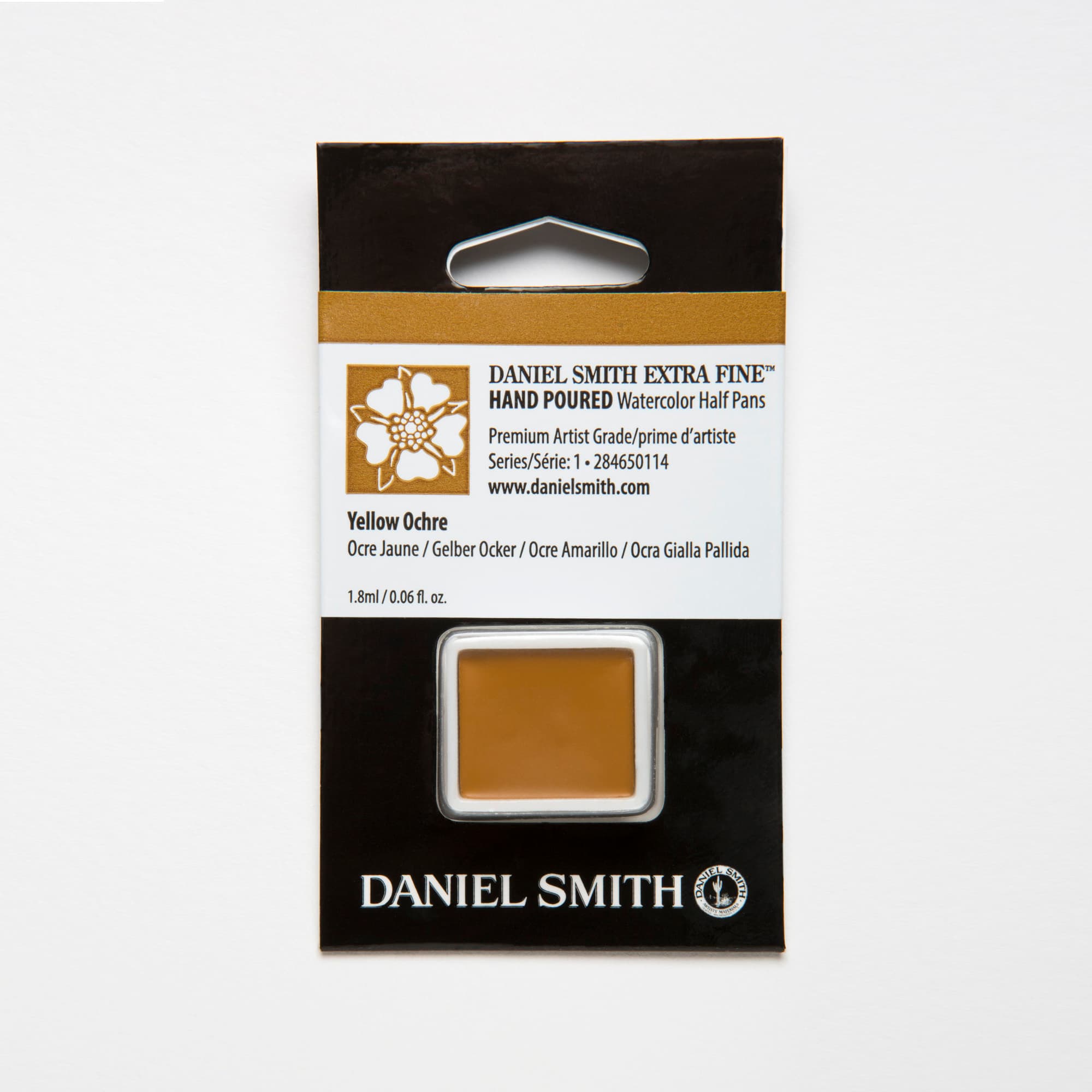 DANIEL SMITH Watercolor Half Pans Yellow Ochre