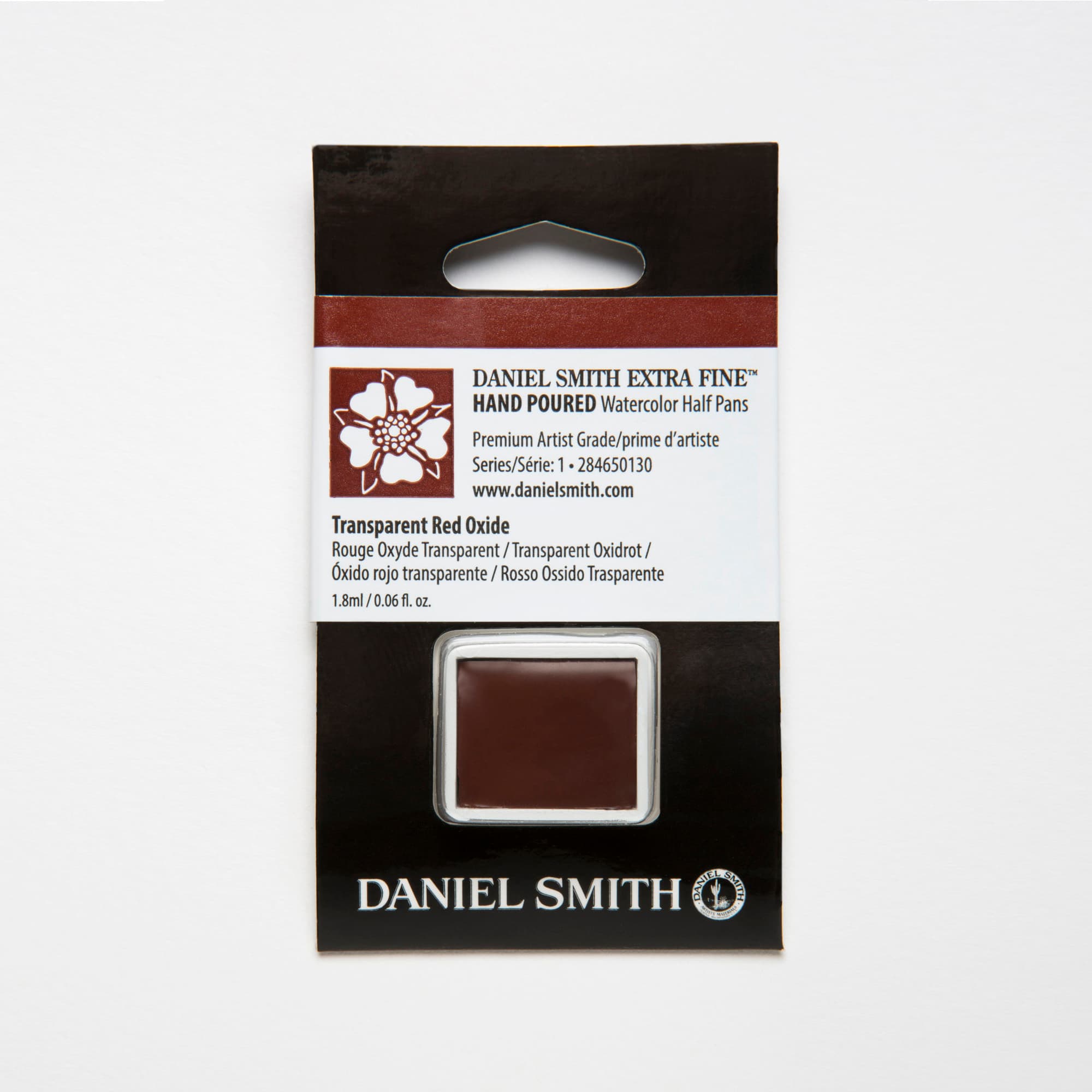 DANIEL SMITH Waterocolor Half Pans Transparent Red Oxide