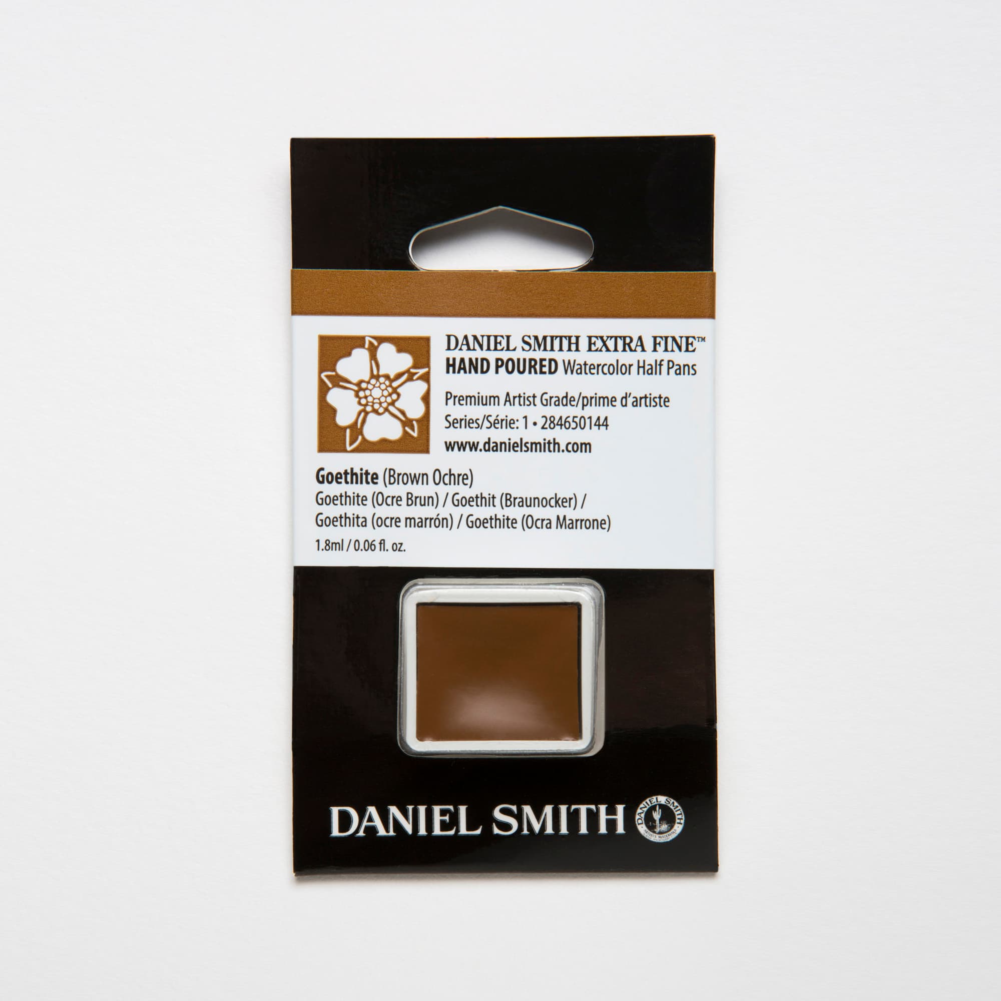 DANIEL SMITH Watercolor Half Pans Goethite Brown Ochre