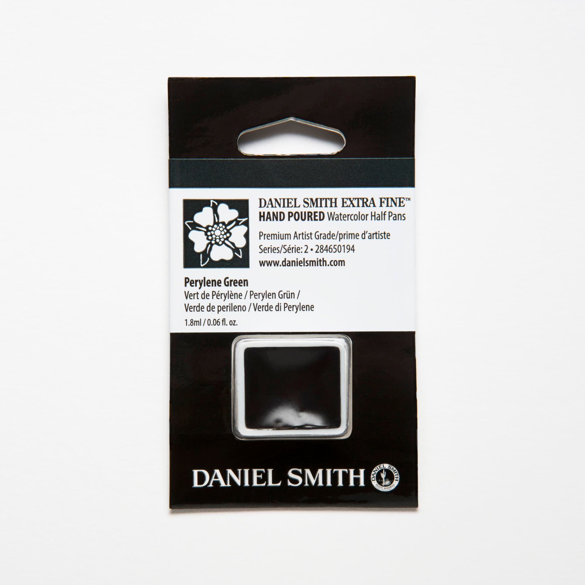 DANIEL SMITH Watercolor Half Pans Perylene Green