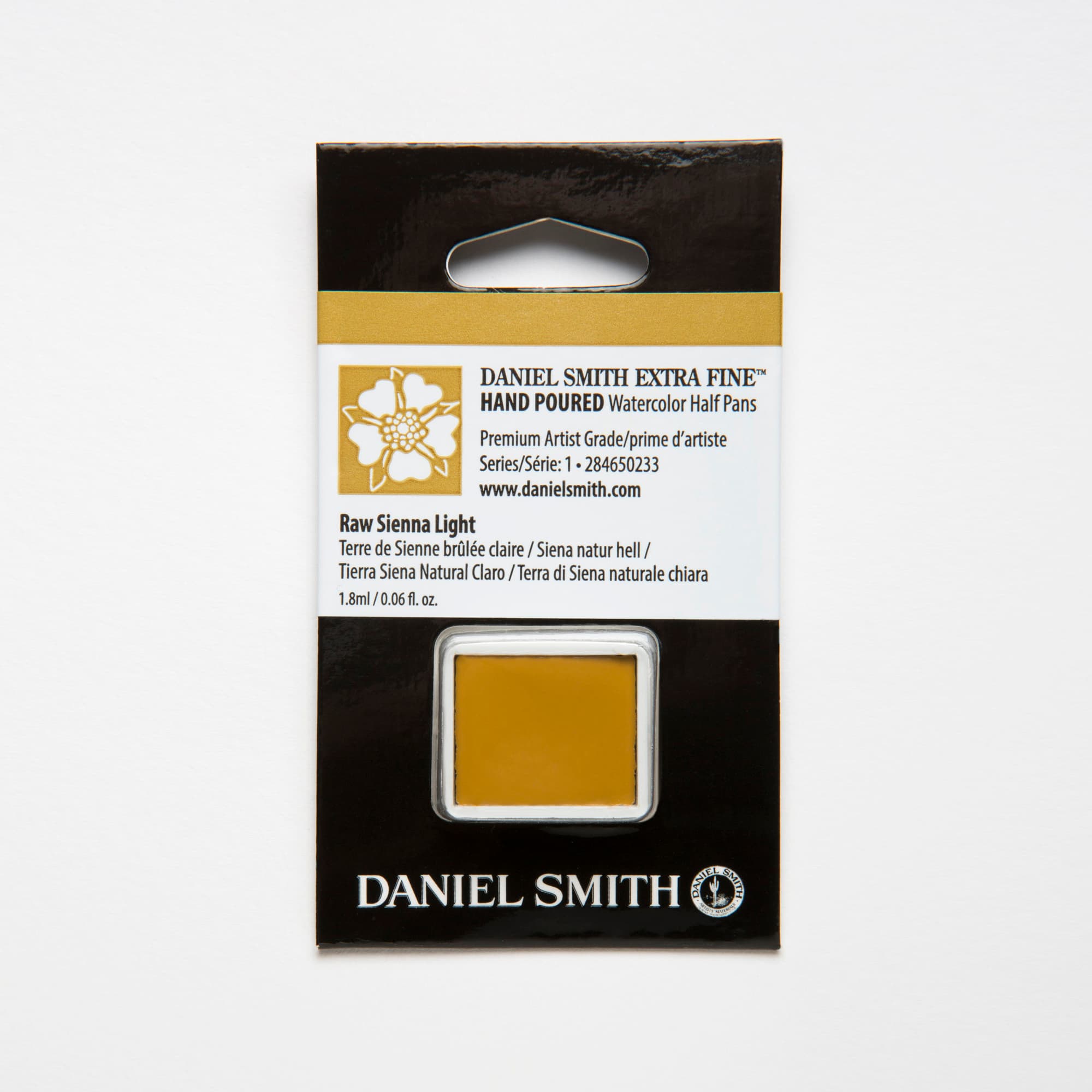 DANIEL SMITH Watercolor Half Pans Raw Sienna Light