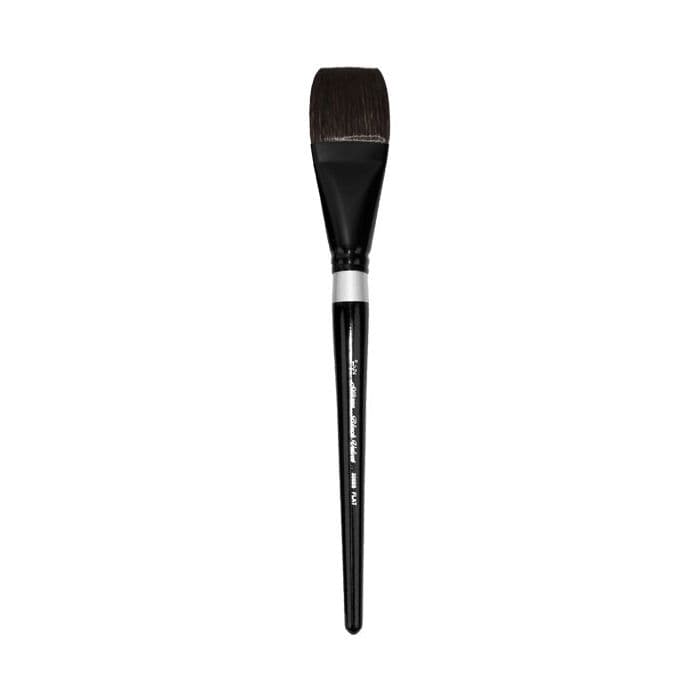 Silver Brush Square Wash Black Velvet Series, Size 1 1/2" (3008S1-1/2)