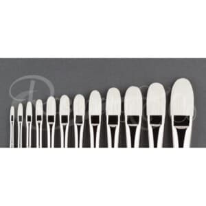 Rosemary Ivory Filbert Size 8 (Long Handle)