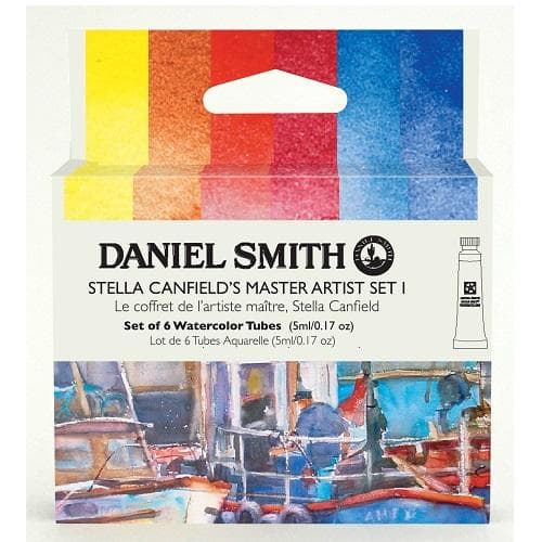 Daniel Smith Stella Canfield's Master Artist Watercolor (Set-1 of 6 Tubes)