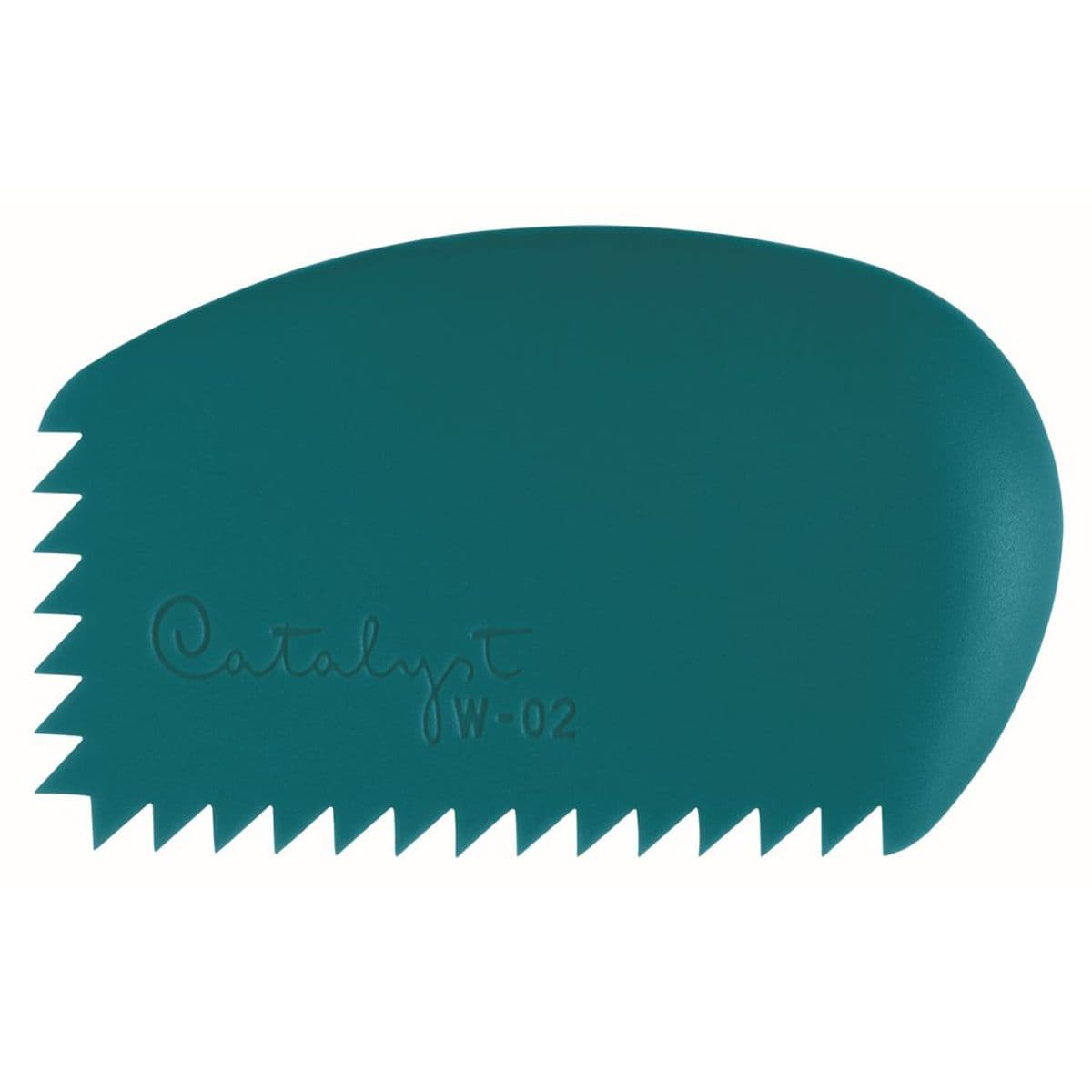 PRINCETON CATALYST SILICONE WEDGE TOOL NO. 2, SHAPE-W02, COLOUR-BLUE