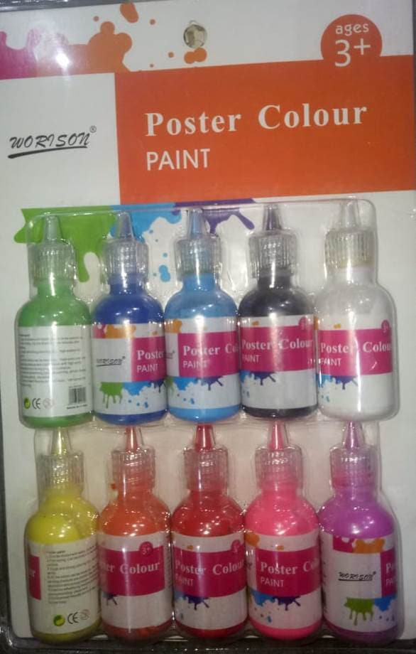 Worison Poster Color Set of 10