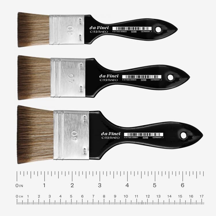DA VINCI CASANEO SYNTHETIC WATERCOLOUR BRUSH SERIES 5098 MOTTLER (OPEN STOCK)