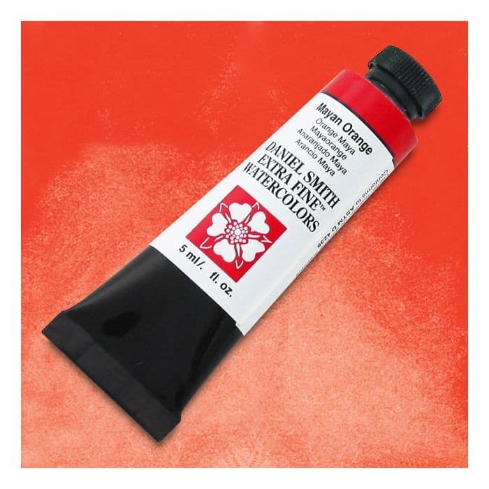 DANIEL SMITH Watercolor Mayan Orange 5ml Tube