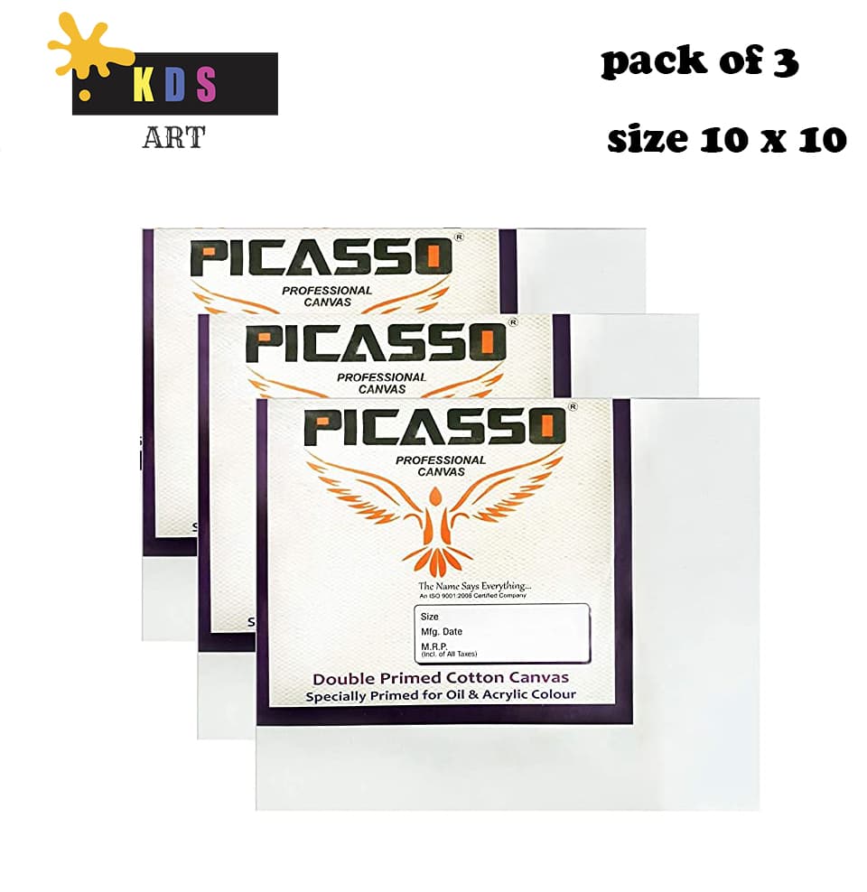 PICASSO Canvas Board 18" x 24" Inches (PACK OF 3)