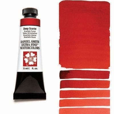 Daniel Smith Watercolor Deep Scarlet 5ml Tube