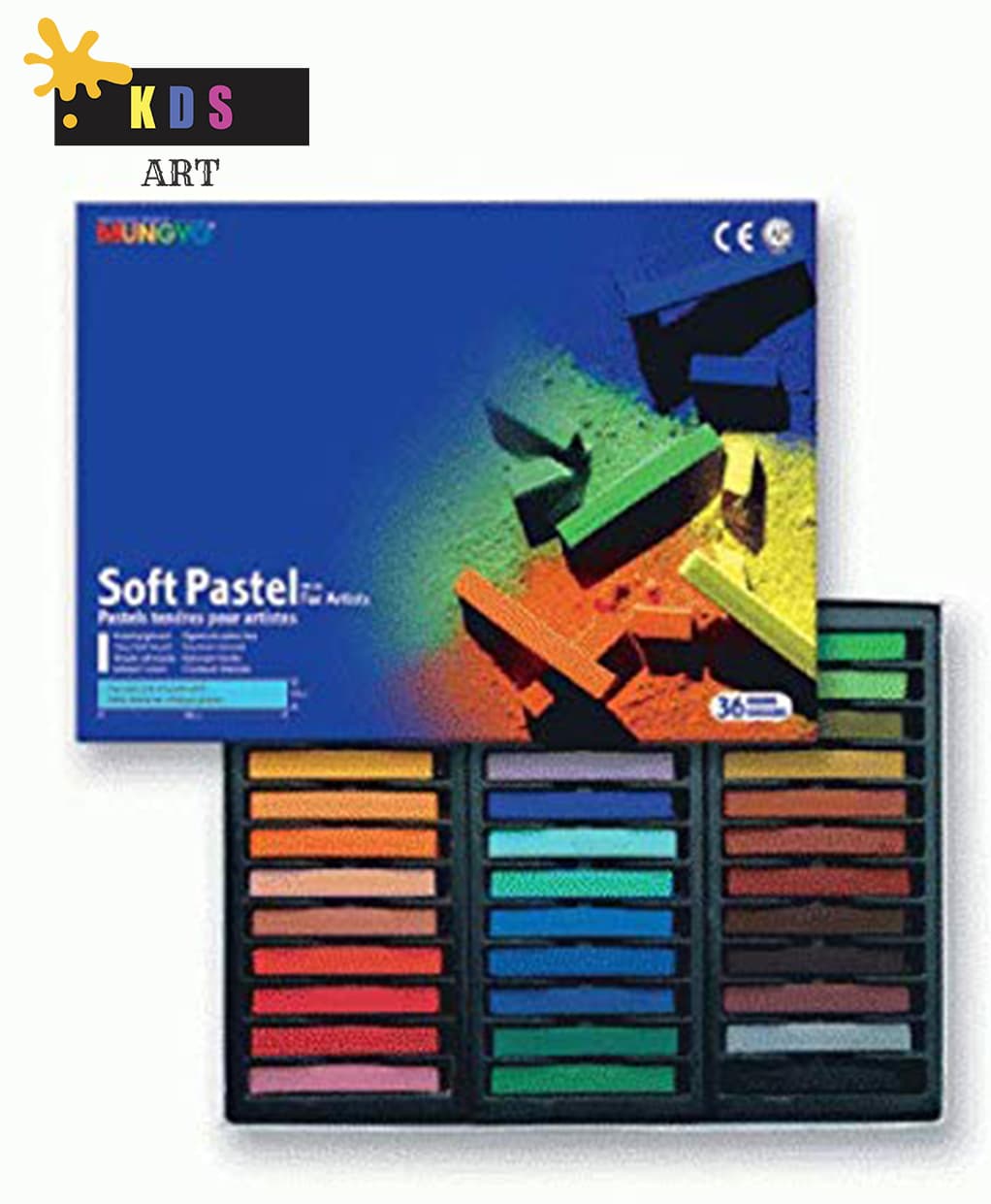 Mungyo Artists Soft Pastel Set – 36 Colors