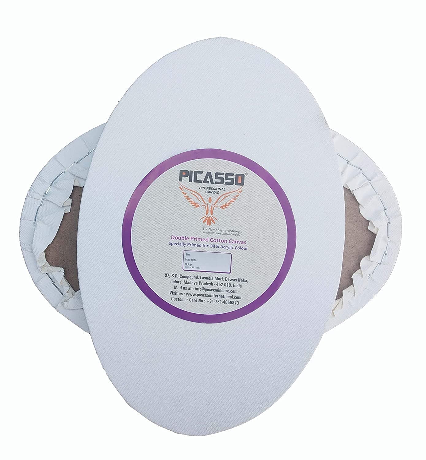 Picasso  Canvas 12 x 16 Oval Shape (PACK OF 2)