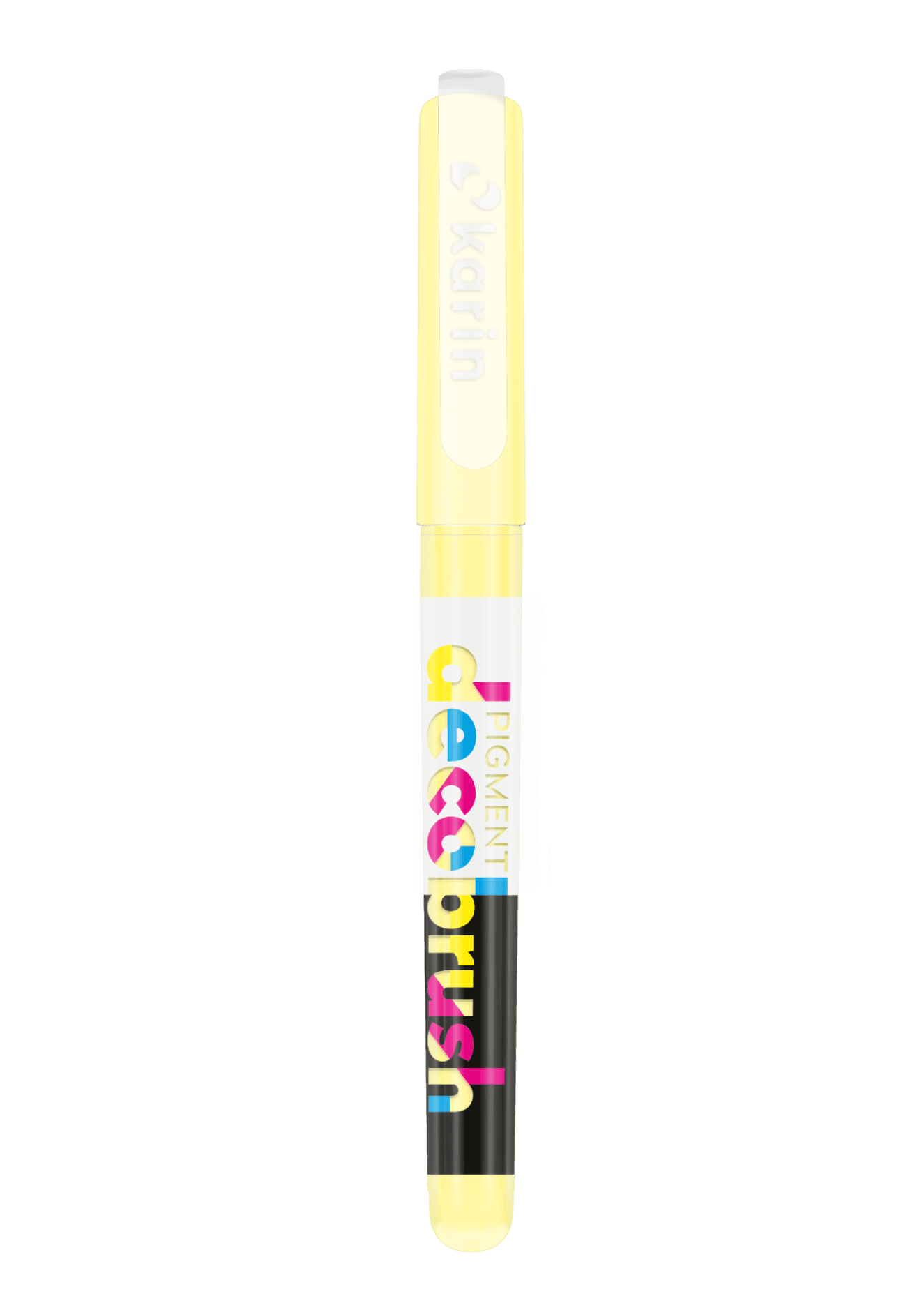 Karin PIGMENT Decobrush Marker- Pastel Yellow