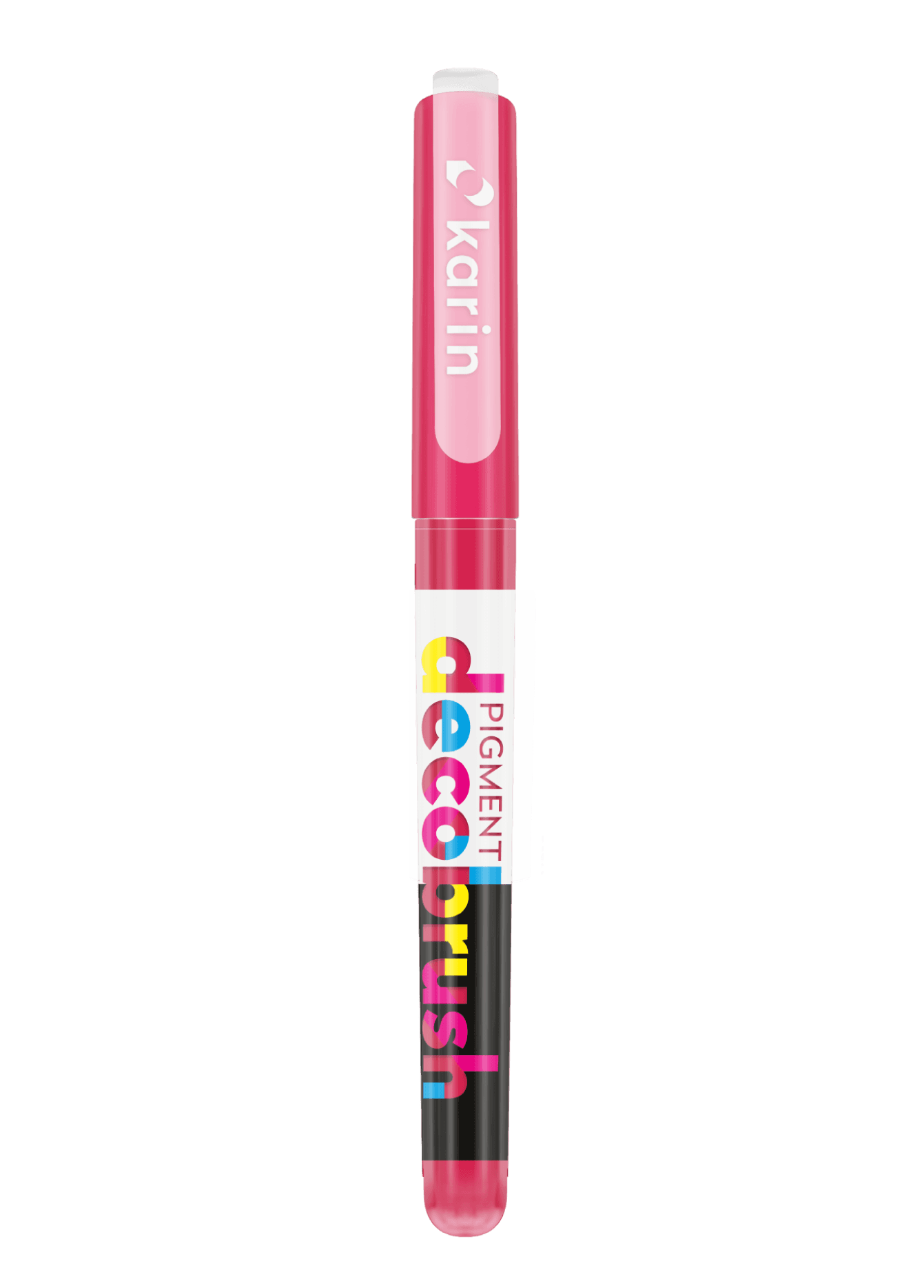 Karin PIGMENT Decobrush Marker- Pastel Magenta Red Color