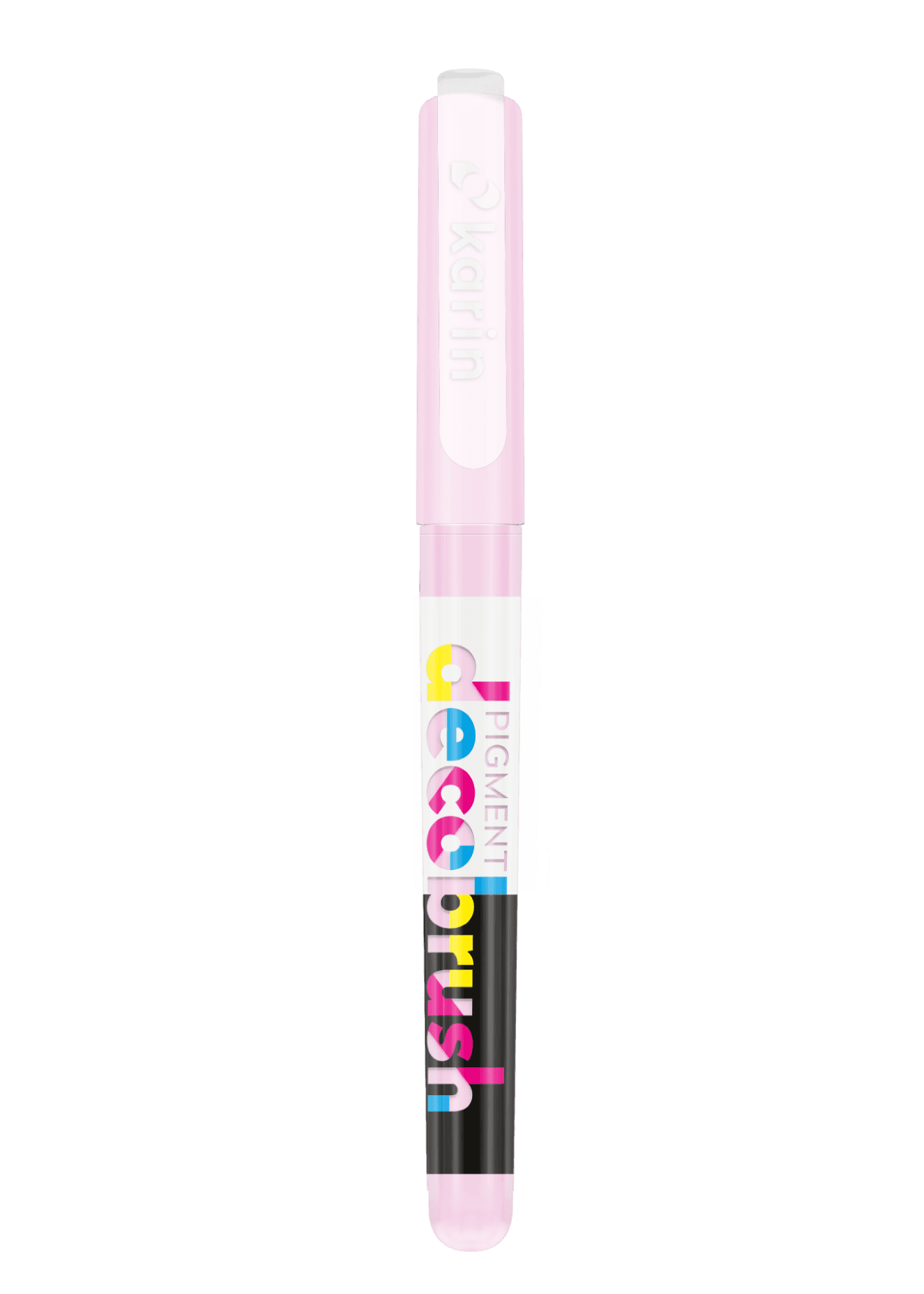 Karin PIGMENT Decobrush Marker- Pastel Red Lilac Color