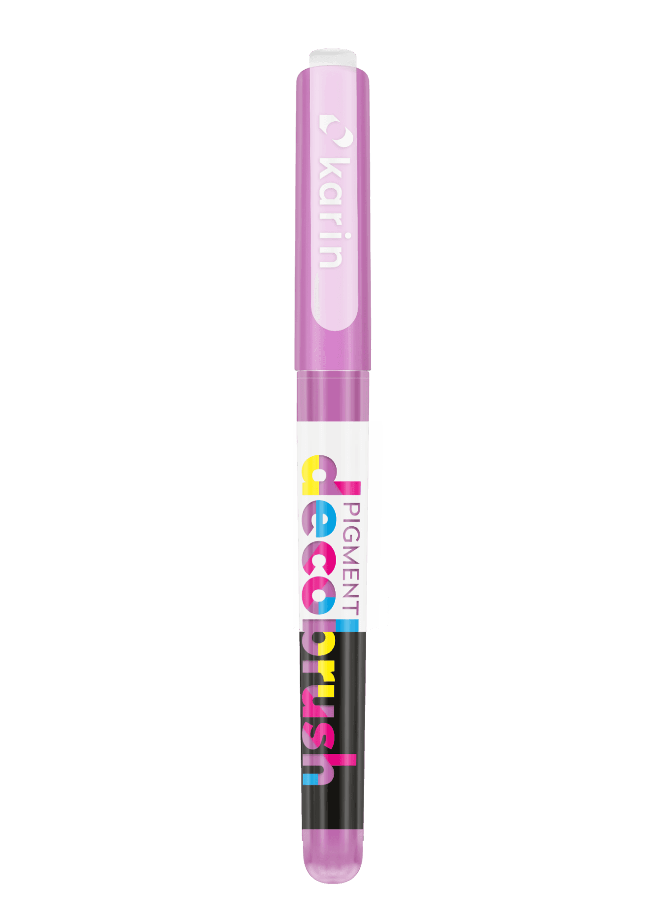Karin PIGMENT Decobrush Marker- Red Lilac Color