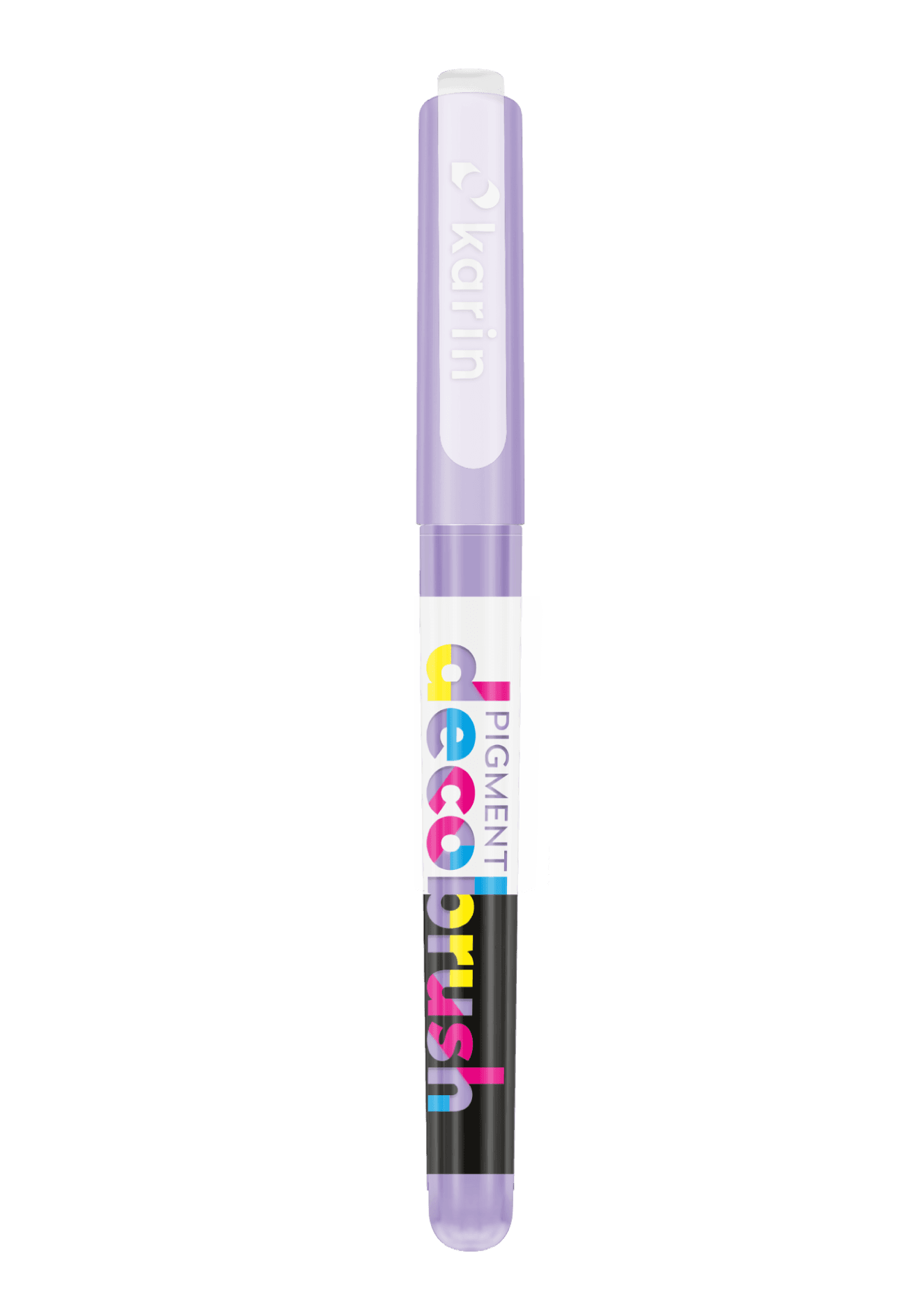 Karin PIGMENT Decobrush Marker- Pastel Violet Blue Color
