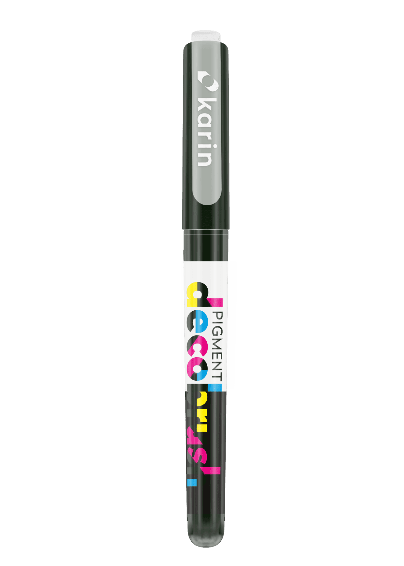 Karin PIGMENT Decobrush Marker- Black Color