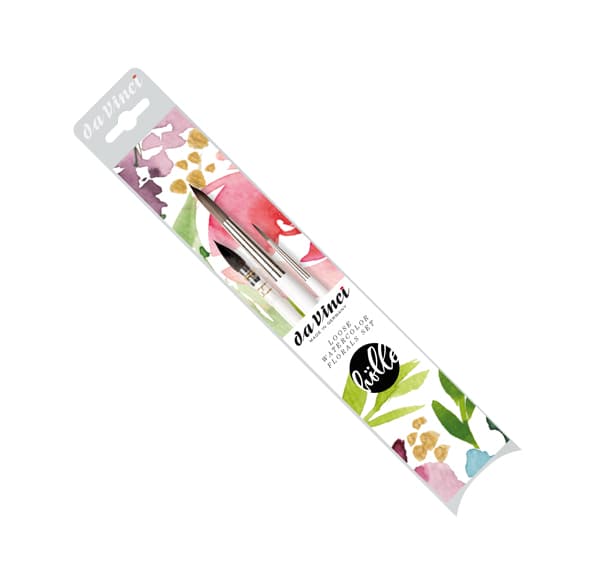 Da Vinci loose floral watercolor set | Series 4190