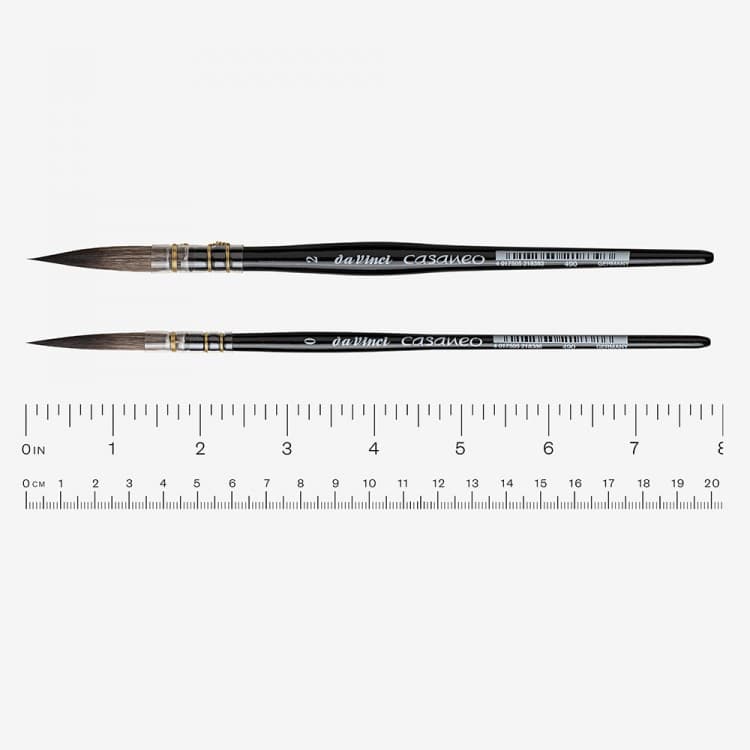 DA VINCI CASANEO Watercolour brush with long fibre setting | Series 490 (Open Stock )