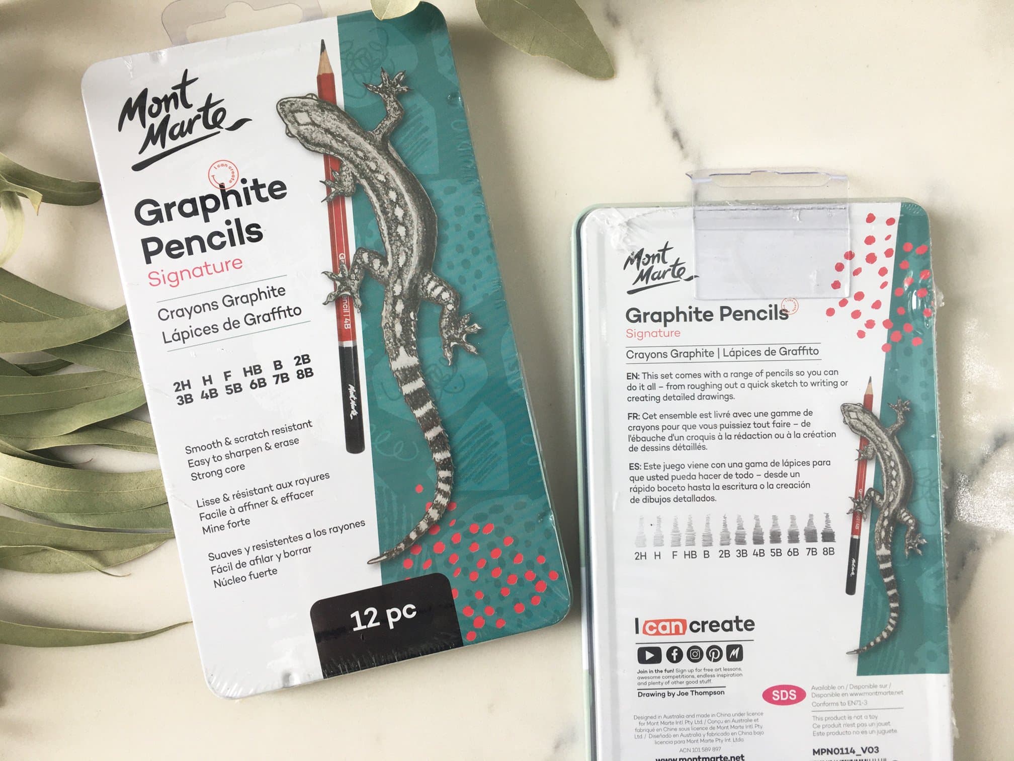 Monte  Marte Graphite Pencils Signature Set-12