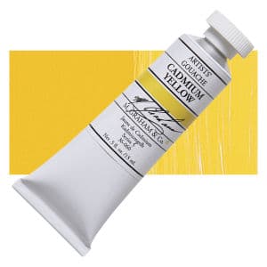 M. Graham Artists' Gouache - Cadmium Yellow, 15 ml tube