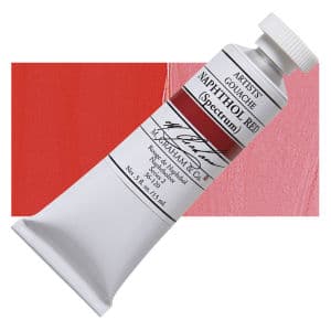 M. Graham Artists' Gouache - Naphthol Red, 15 ml tube