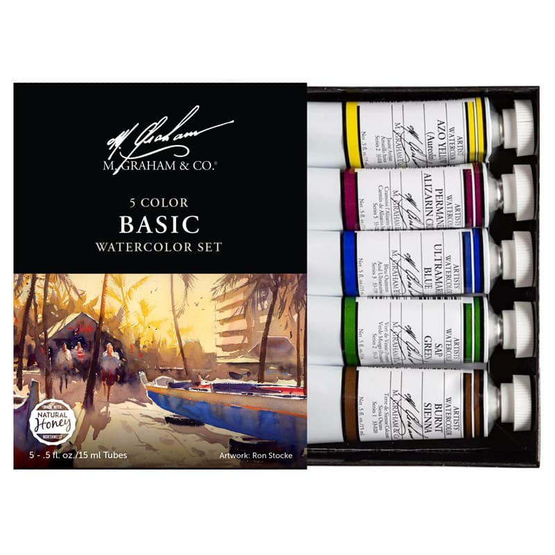 M.GRAHAM ARTIST WATERCOLOR AND GOAUCHE SETS (OPEN STOCK )