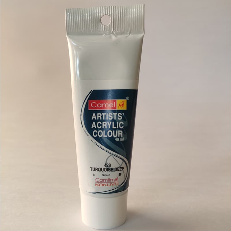 Camel Artist Acrylic Color Turquoise Deep Tube 40ml