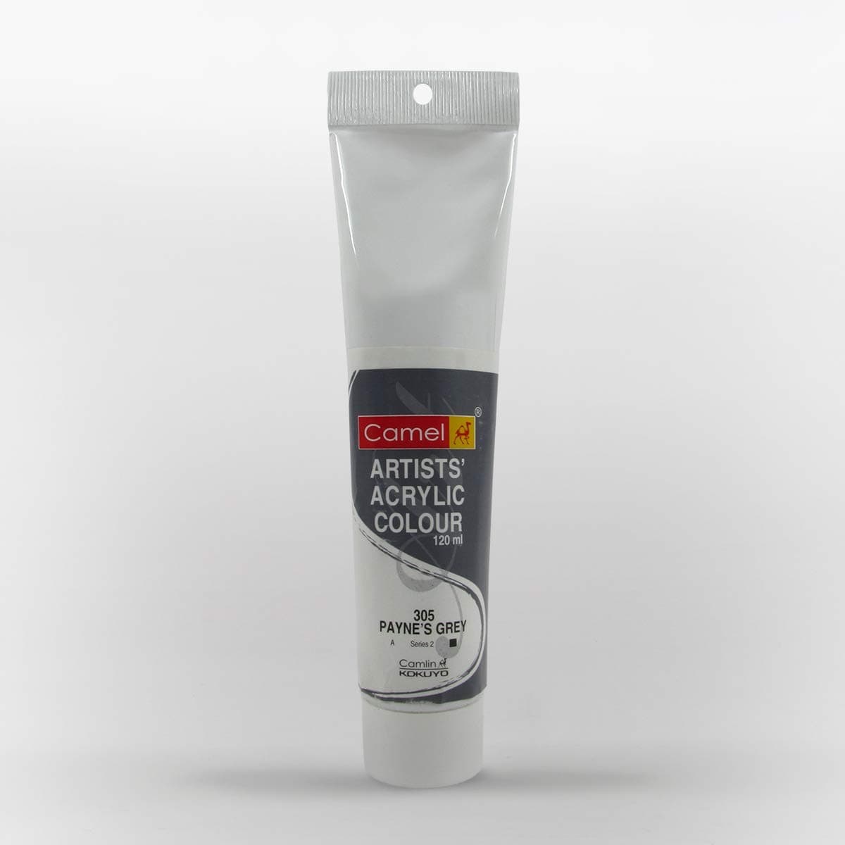 Camel Artist Acrylic Color Paynes Grey Tube 120ml