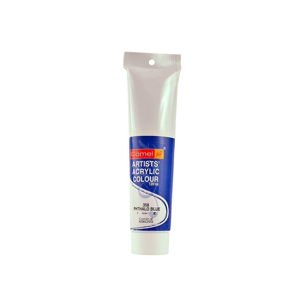 Camel Artist Acrylic Color Phthalo Blue Tube 120ml