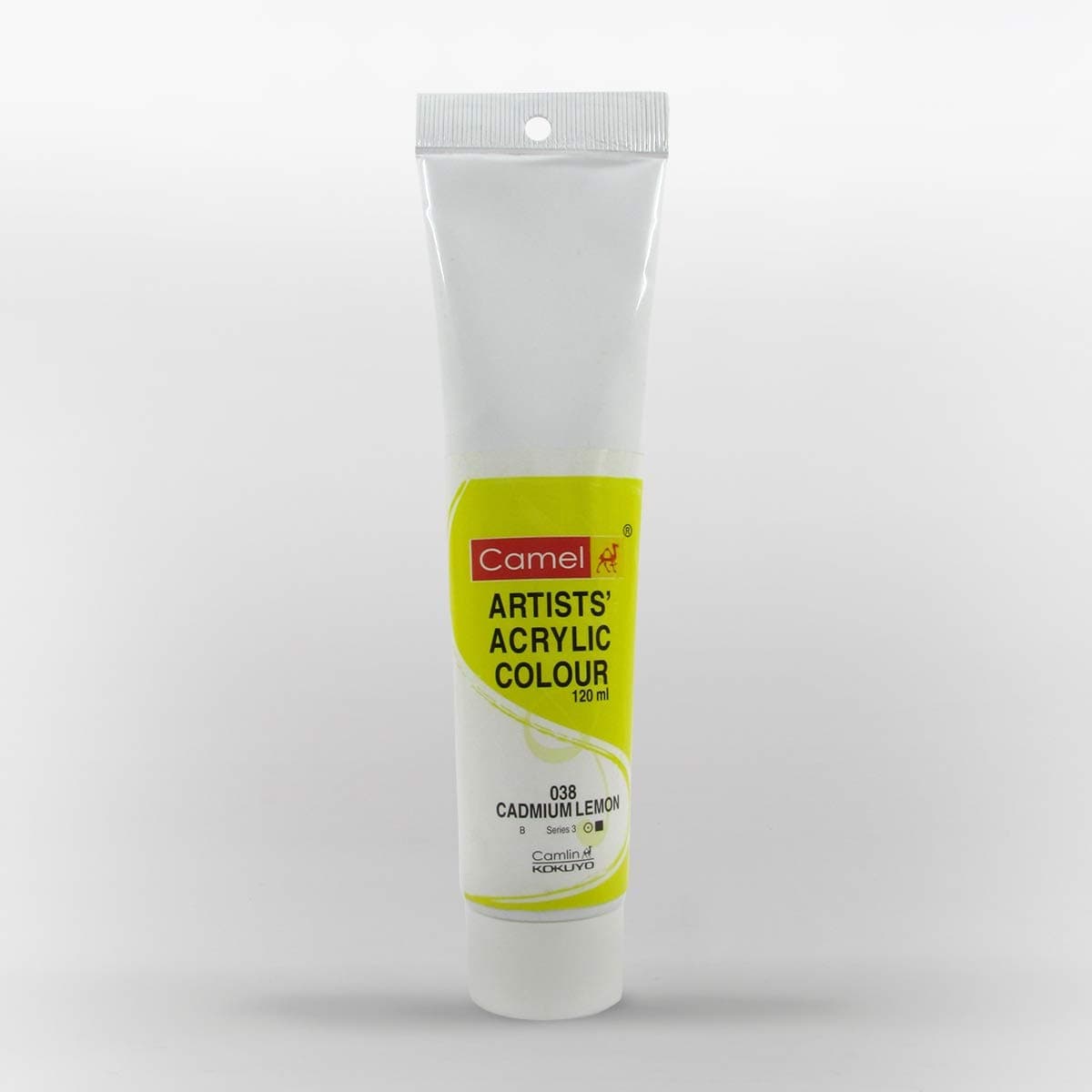 Camel Artist Acrylic Color Cadmium Lemon Tube 120ml