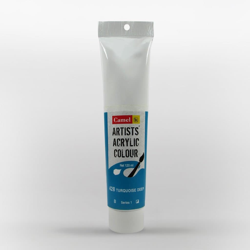 Camel Artist Acrylic Color Turquoise Deep Tube 120ml