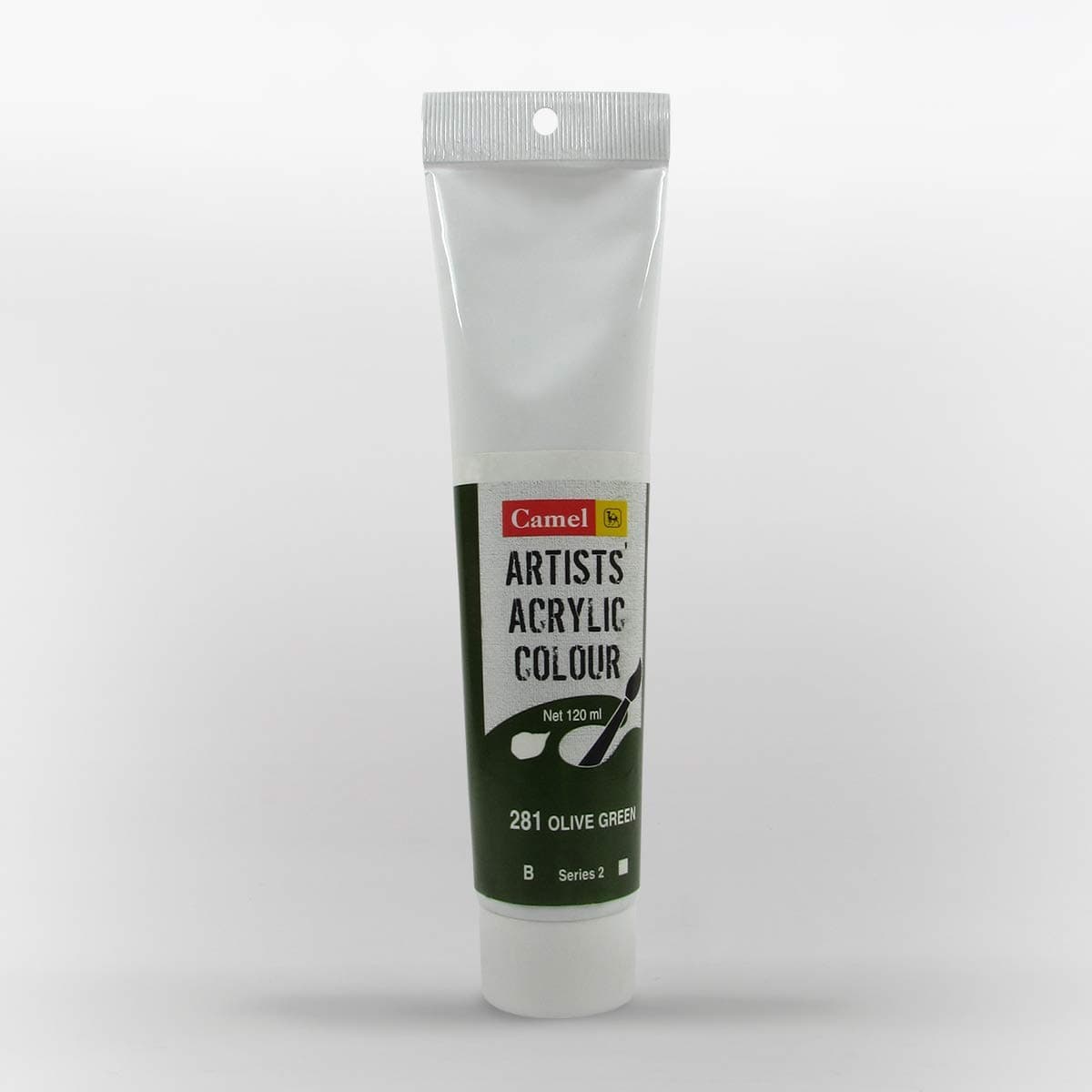 Camel Artist Acrylic Color Olive Green Tube 120ml