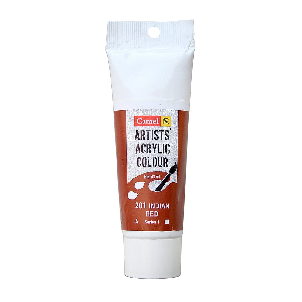 Camel  Artist Acrylic Color Indian Red - 40ml Tube