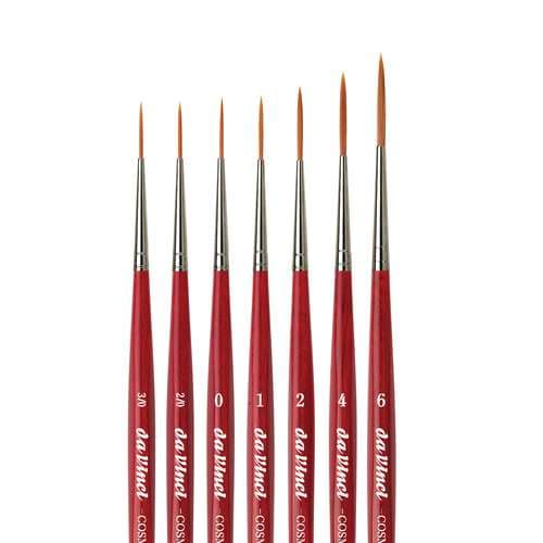Da Vinci COSMOTOP-SPIN Series 1280 Rigger Brushes (Open Stock)