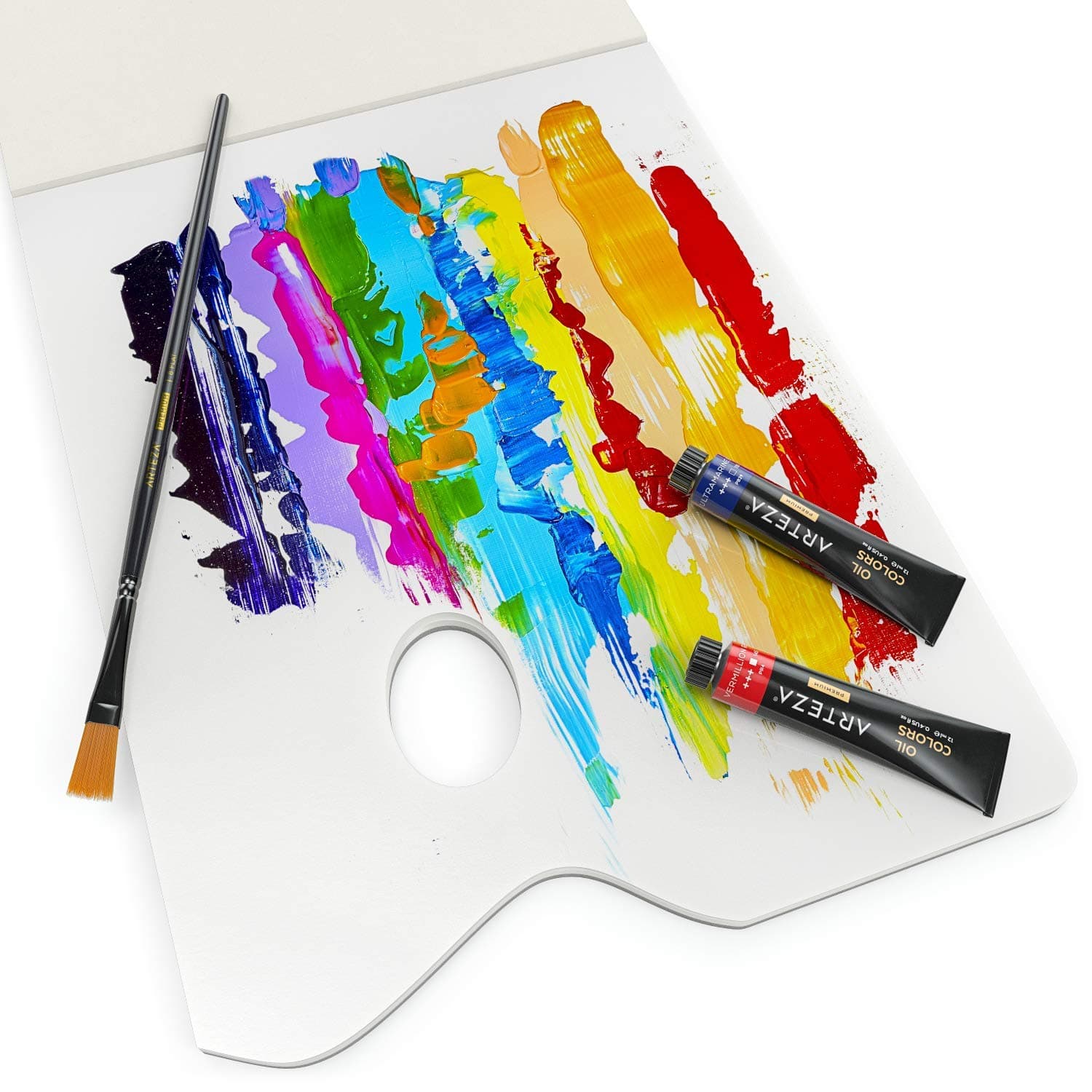 KDS Art Disposable Paper Palette Pad, 36 wax coated White Sheets