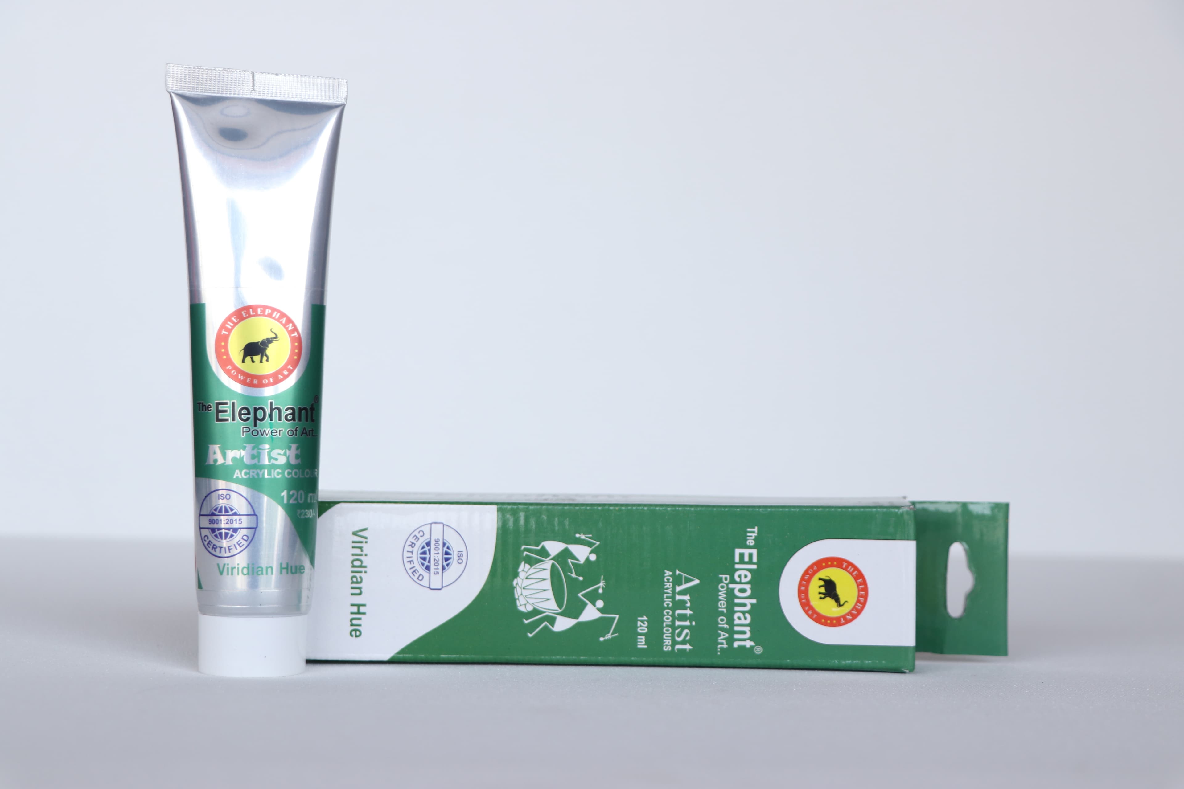 The Elephant Artist Acrylic Colors Viridan Hue 120ml