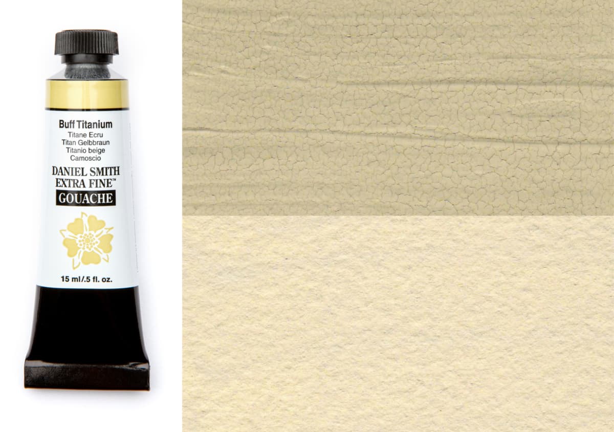 Daniel Smith Gouache Buff Titanium 15ml tube