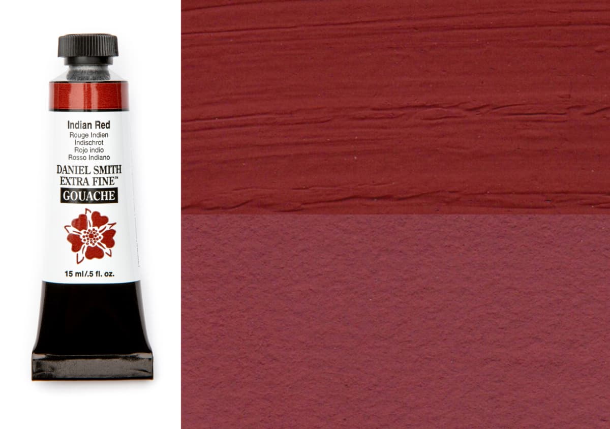 Daniel Smith Gouache Indian Red 15ml tube