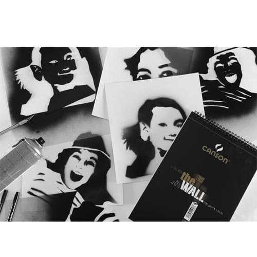 Canson The Wall Marker Paper Smooth, 220gsm, A4 (21 X 29.7 cm)