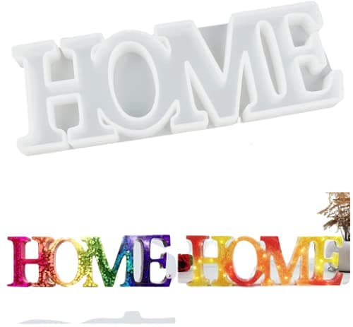 Art Shark Home Shape Silicone Mould for Epoxy Resin, Keychain Charms, Jewelry Pendant ,Candle etc.