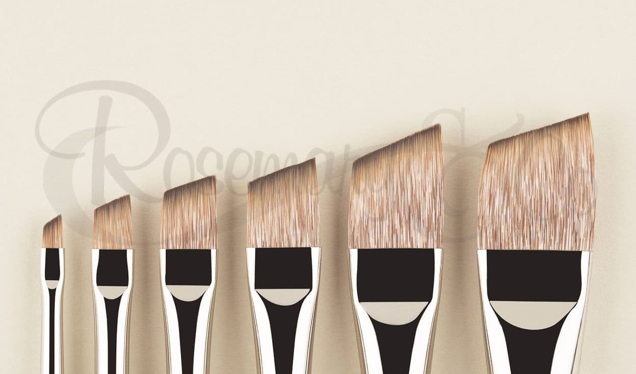 ROSEMARY ECLIPSE LONG HANDLE ANGULAR BRUSH SIZE 3/4" (Long Handle)