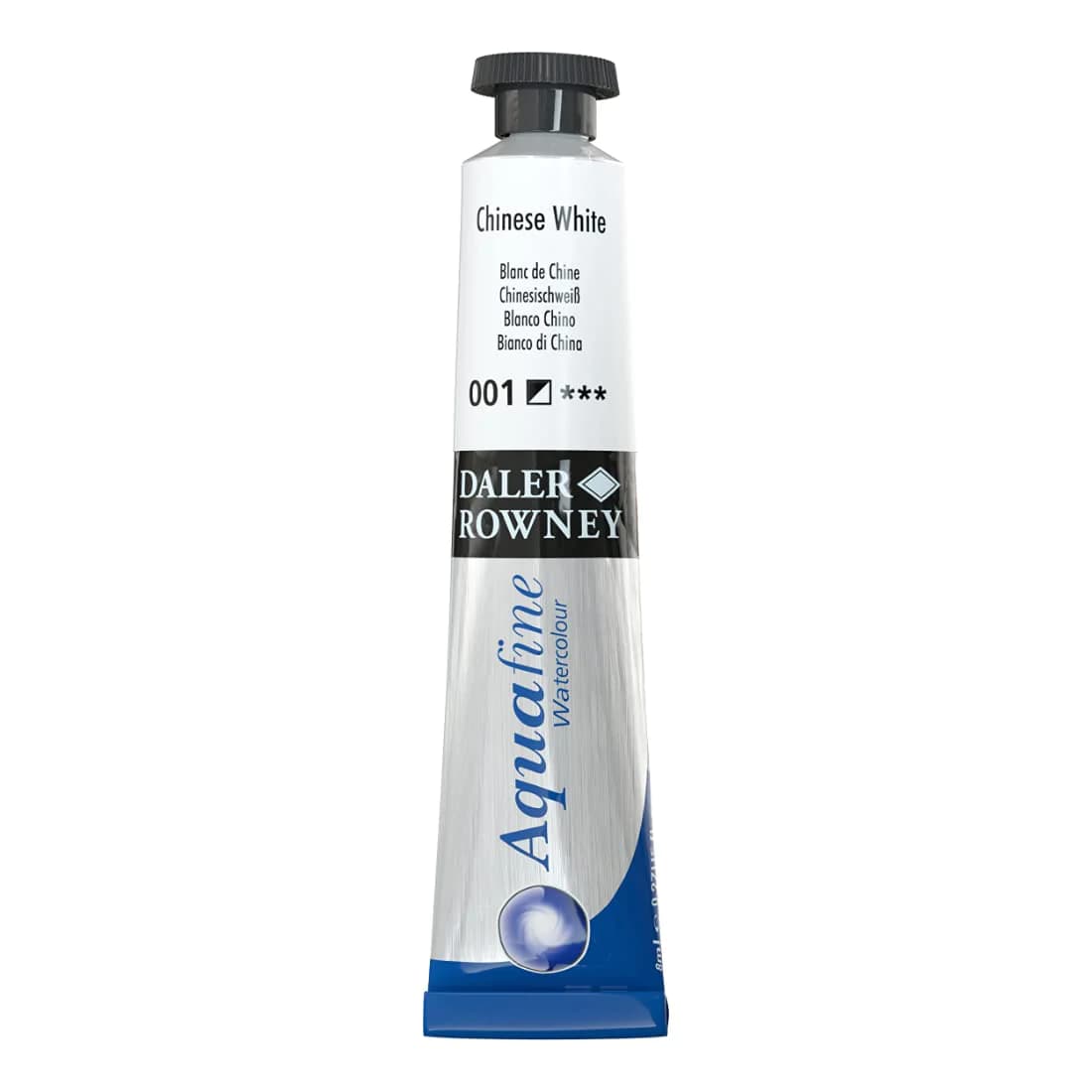 Daler-Rowney Aquafine Watercolour Metal Tube (8Ml- Chinese White-001)