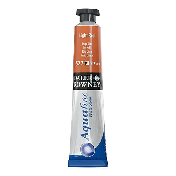 Daler-Rowney Aquafine Watercolour Metal Tube (8Ml- Light Red-527)
