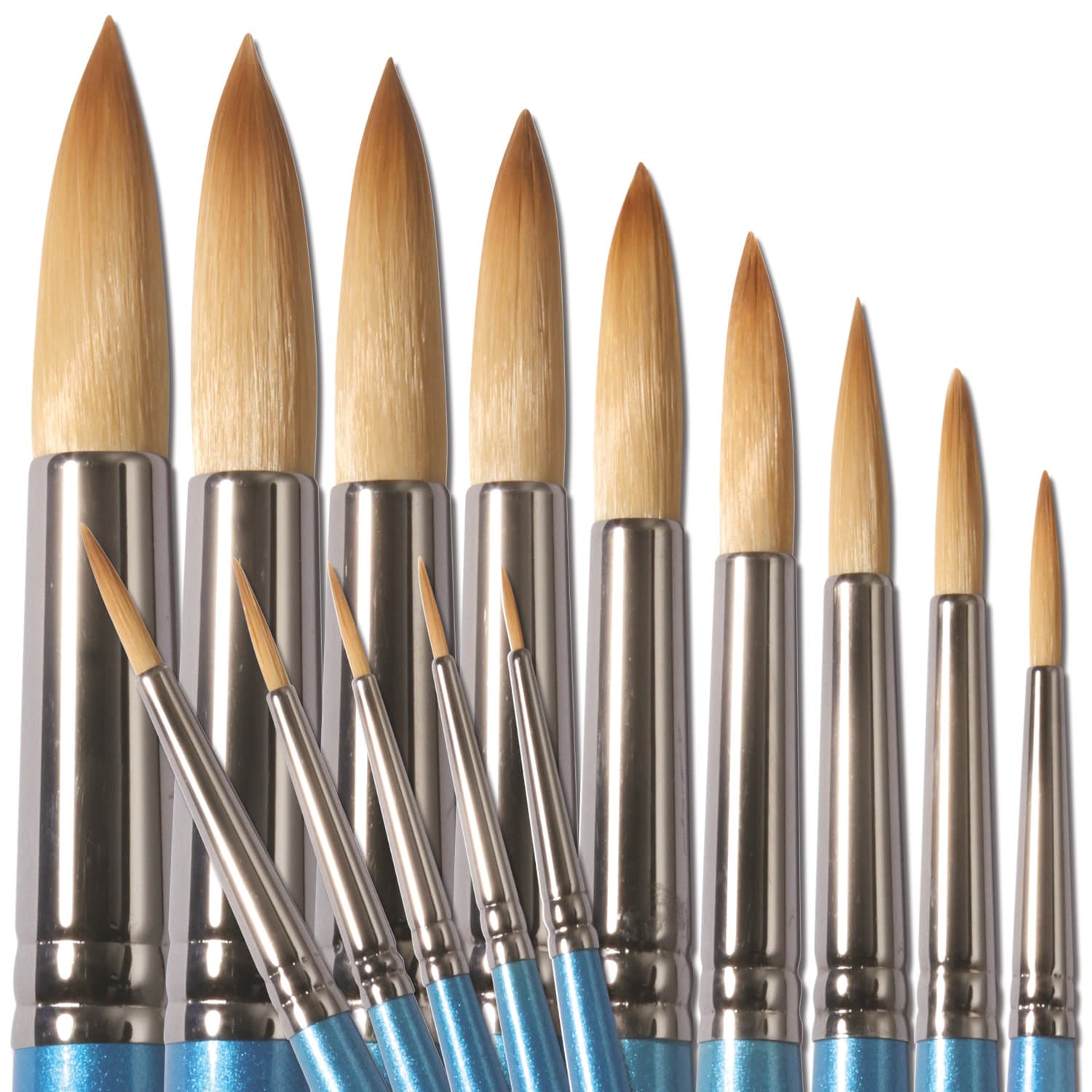 Daler Rowney Aquafine Round Brushes Short Handle Series AF85 size 18