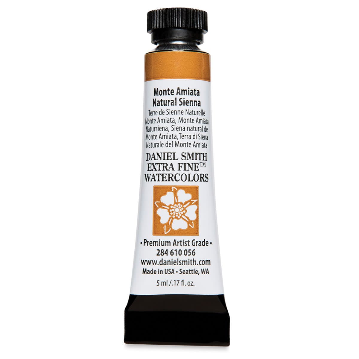 Daniel smith watercolor Monte Amiata Natural Sienna 5ml tube
